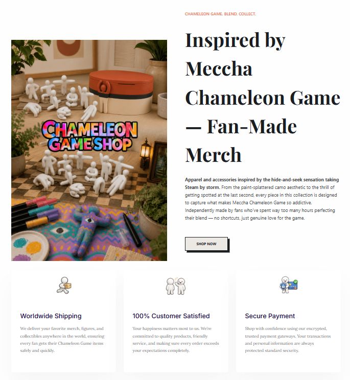 meccha chameleon shop 1